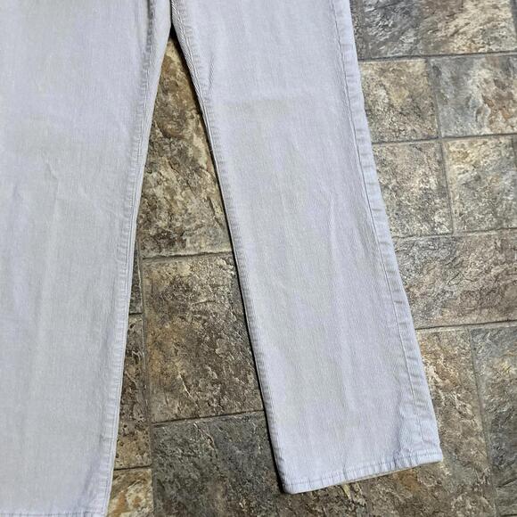 Volcom Corduroy Kinkade Pants Size 30x30 White Classic Straight Leg Cotton - Picture 4 of 9